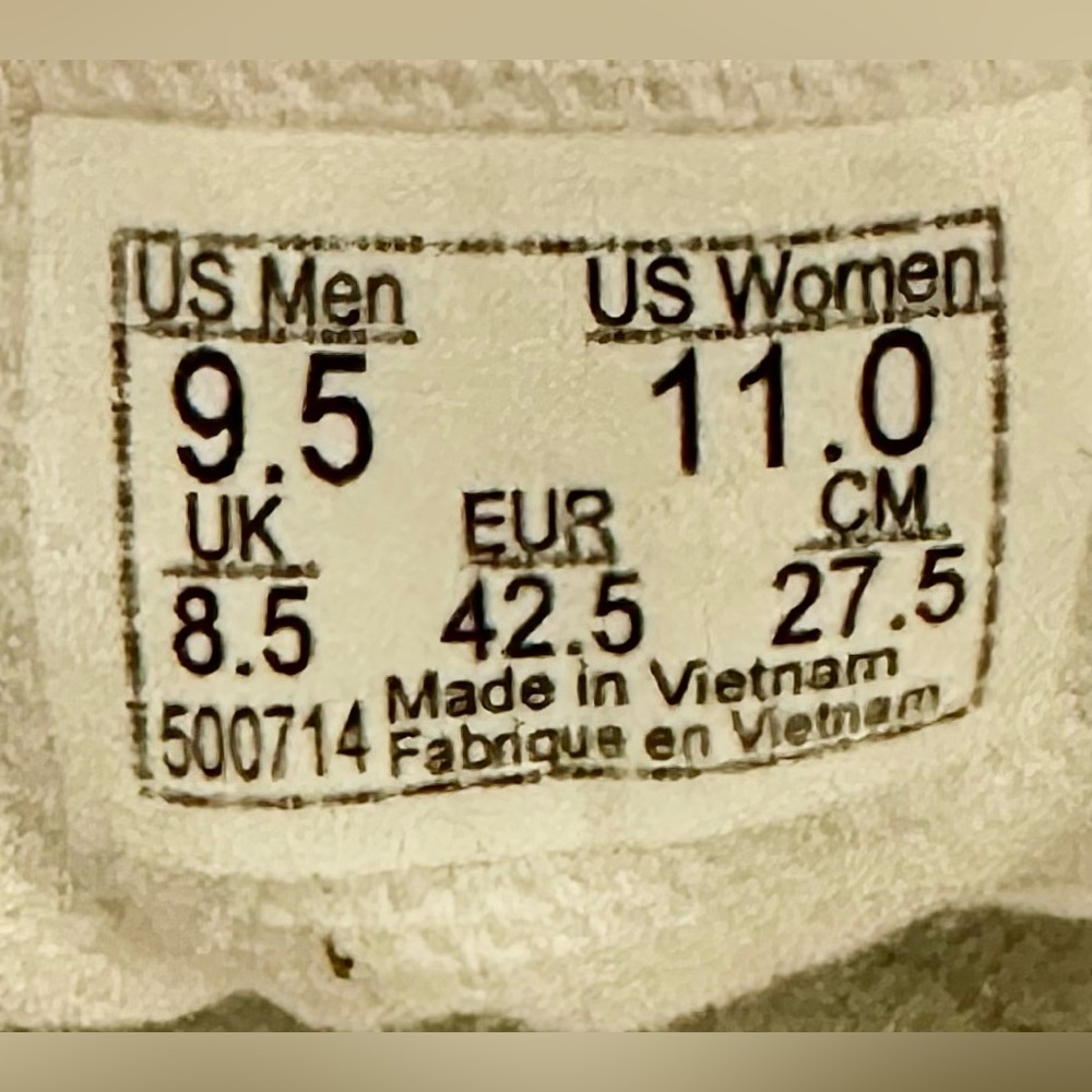 Vans Unisex Old Skool Cream White Low Top Sneakers Men Size 9.5 Womens Size 11.0 - Picture 14 of 14